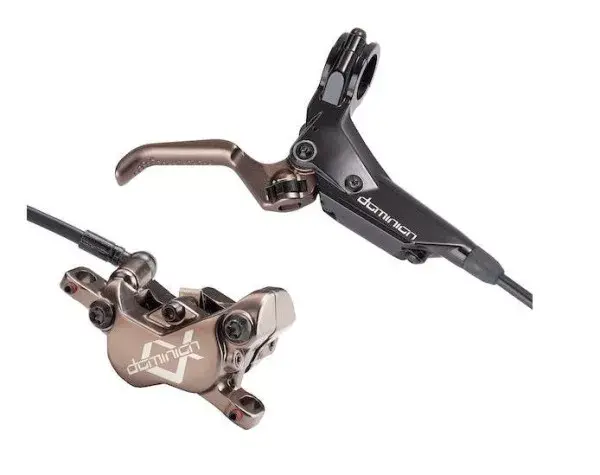 Hayes Brake Heyes, Dominion A4 Disc Brake, Right/Rear, Black/Bronze