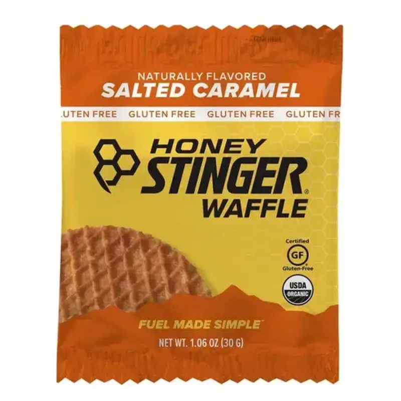 Honey Stinger Honey Stinger, Gluten Free Waffles, Salted Caramel, EACH