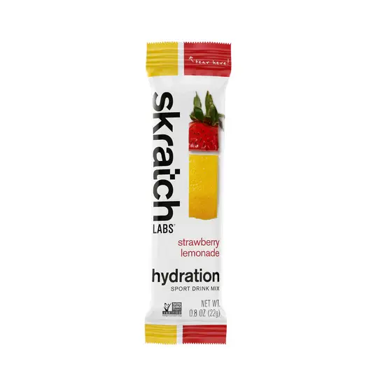 Skratch Labs Skratch Labs, Hydration Sport Drink Mix, Strawberry Lemonade, Single Serving