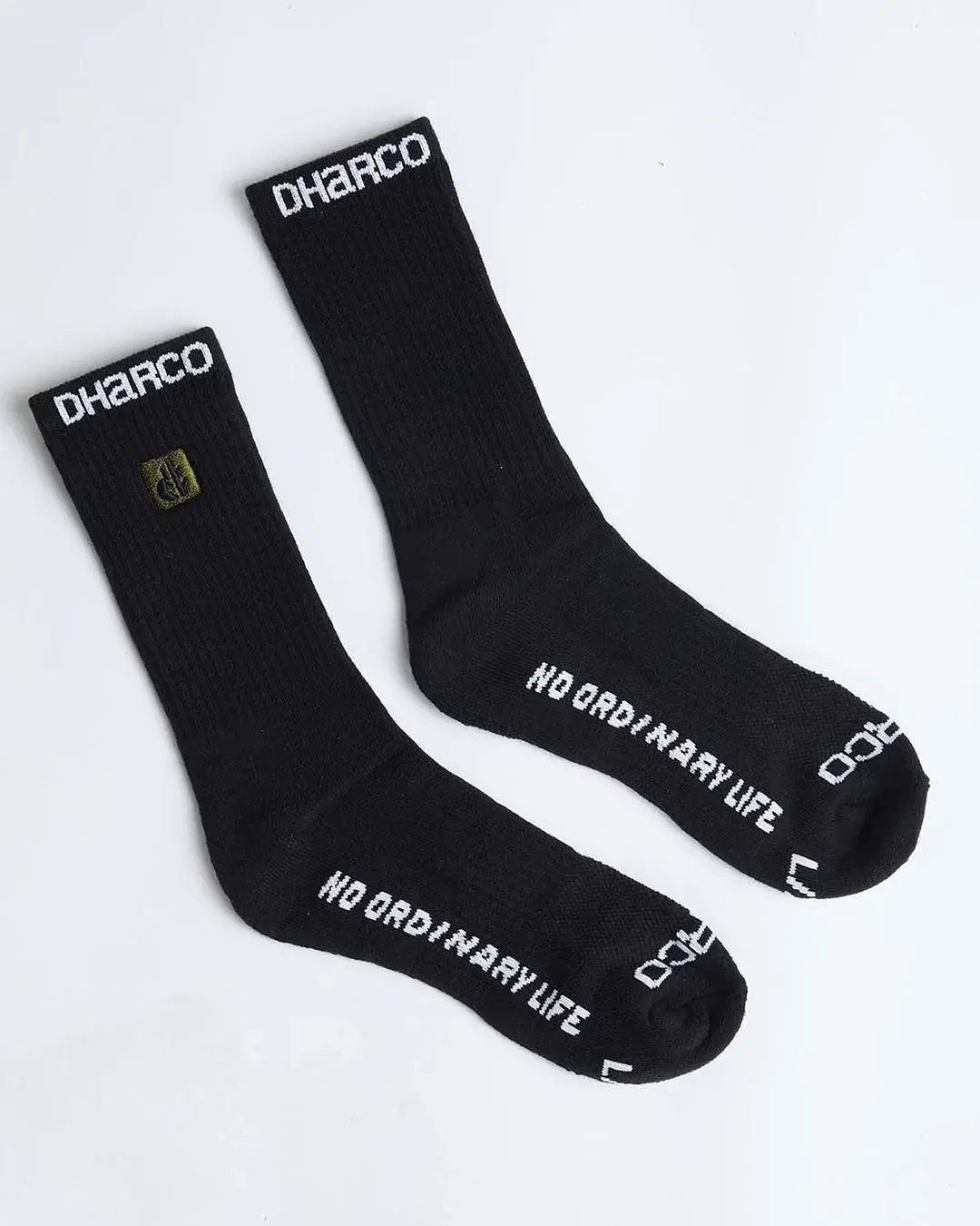 DHaRCO DHaRCO, Crew Socks, Black