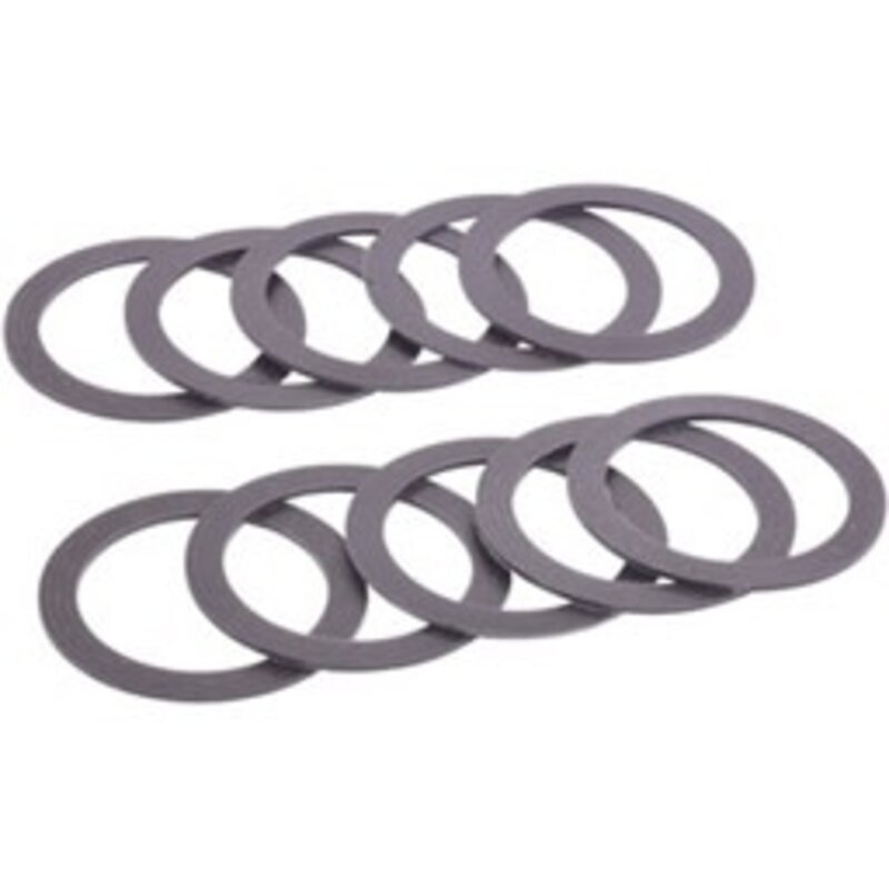 Wheels Manufacturing Wheels Manufacturing, 29mm ID x 1mm, Crank Spindle Spacer For SRAM DUB, 10 Pack