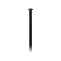 DT Swiss DT Swiss, Competition Spoke: 2.0/1.8/2.0mm, 298mm, Straight Pull, Black, Each