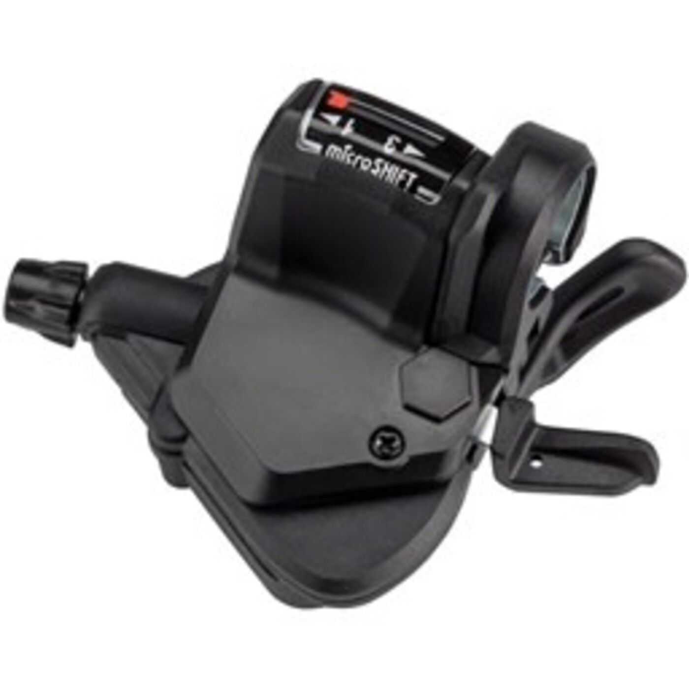 microSHIFT, Mezzo Left Thumb-Tap Shifter, Triple, Optical Gear ...