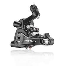 Tektro Tektro, MD-U511 Disc Brake Caliper, Cable Actuated Mechanical, Flat Mount, For Linear Pull Levers