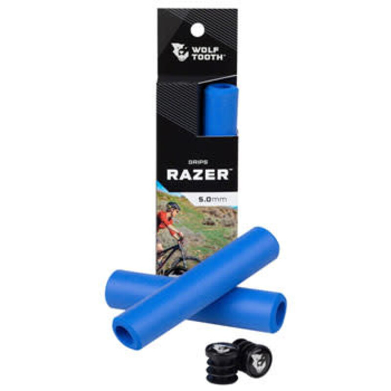 Wolf Tooth Wolf Tooth, Razer Grips, Blue