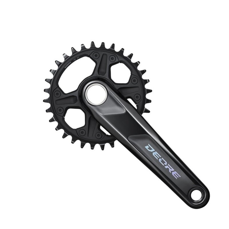 SHIMANO Shimano, Deore FC-M6120-1 Crankset, 170mm, 12-Speed, 32t, Black