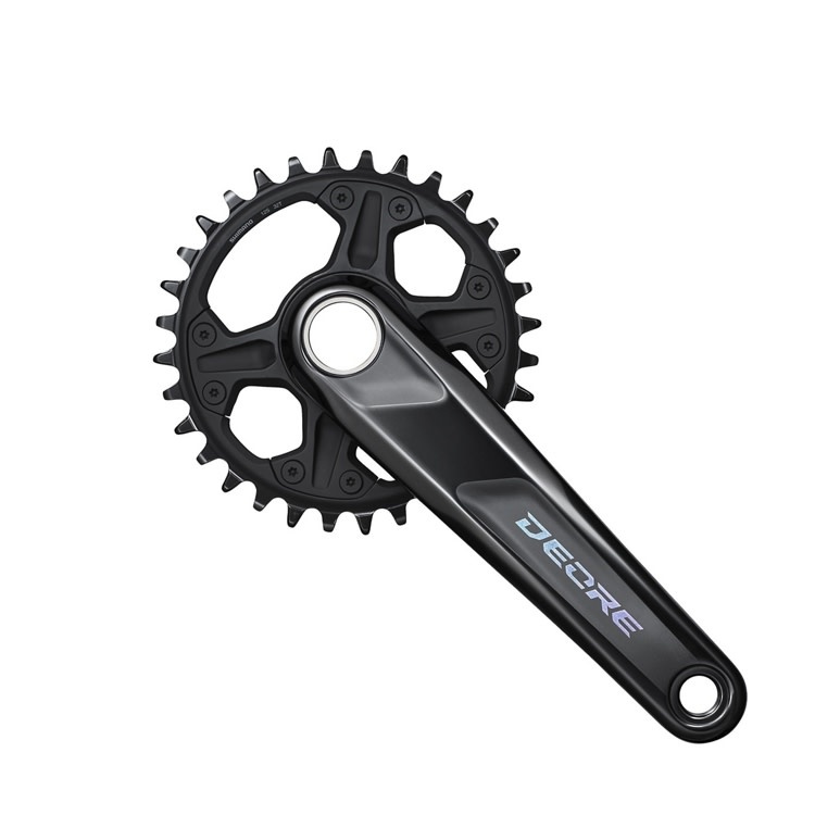 SHIMANO Shimano, Deore FC-M6120-1 Crankset, 170mm, 12-Speed, 32t, Black