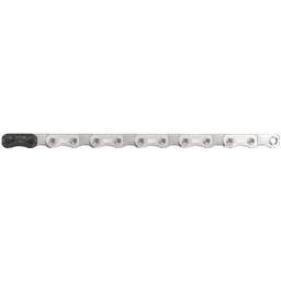 SRAM SRAM GX Eagle T-Type Flattop Chain - 12-Speed, 126 Links, Hollow Pin, Includes PowerLock Connector, Silver