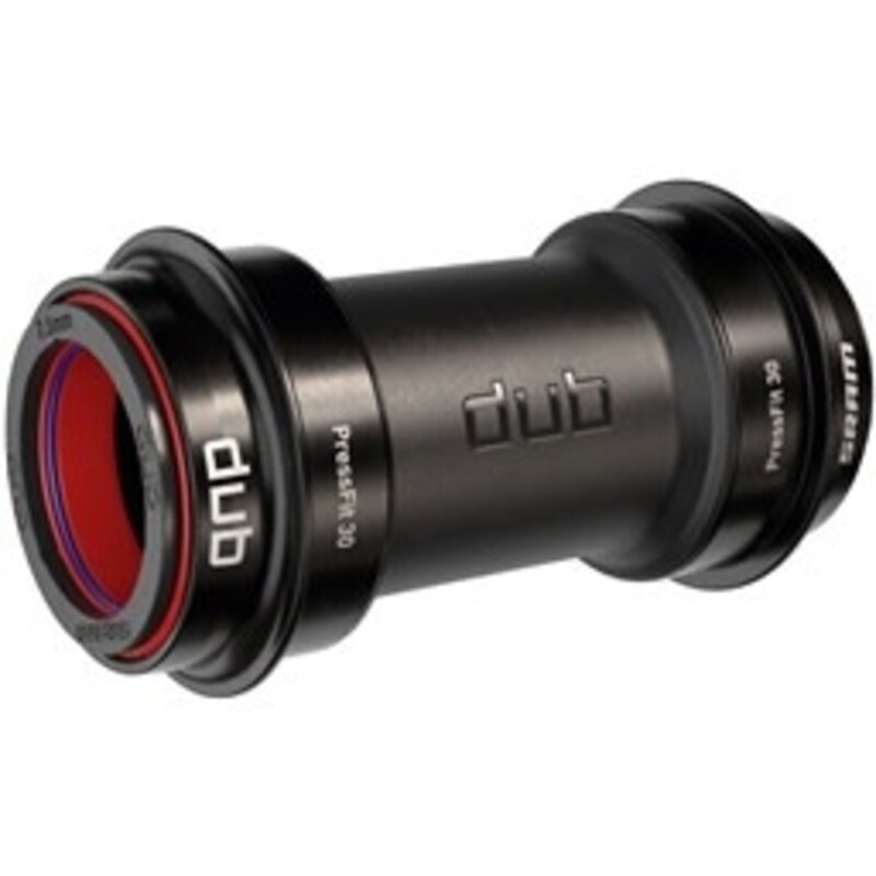 SRAM SRAM DUB PressFit30 Bottom Bracket - PF30, 68/73mm, Black