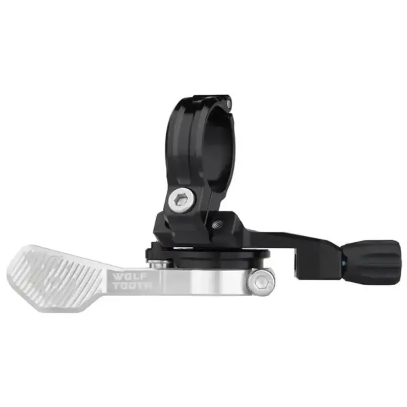 Wolf Tooth Wolf Tooth, ReMote Pro Dropper Post Lever, 22.2mm Clamp, Silver