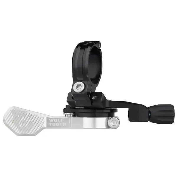 Wolf Tooth Wolf Tooth, ReMote Pro Dropper Post Lever, 22.2mm Clamp, Silver