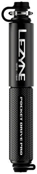 Lezyne Lezyne, Pocket Drive Pro Mini Pump,  Aluminium, 160psi, Presta/Schrader, With Mount, Black