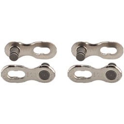 KMC KMC, MissingLink CL559R Connector, 10-Speed, Reusable, Silver, 2 Pairs/Card