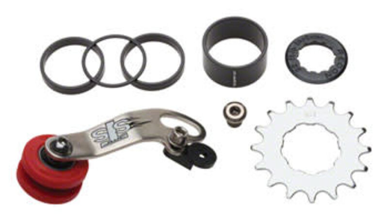 DMR DMR, STS Chain Tensioner and Cassette Spacer Combo Kit, Stainless Steel Silver