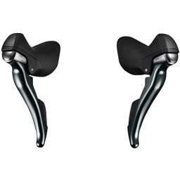SHIMANO Shimano Tiagra ST-4700 2x10-Speed Shift/Brake Lever Set, Black