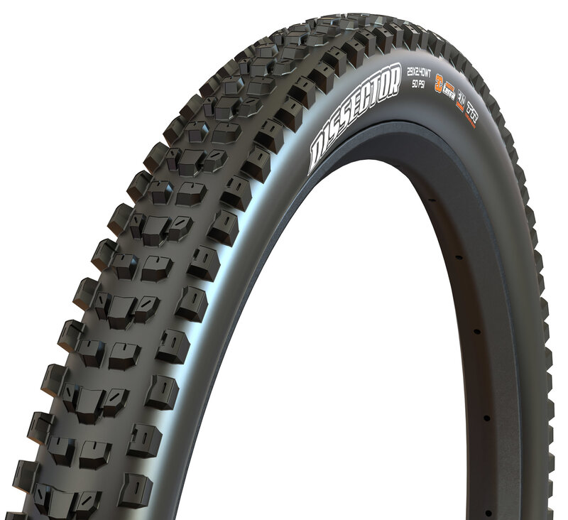 Maxxis Maxxis, Dissector Tire, 29 x 2.4, Tubeless, Folding, Black, 3C Maxx Grip, DoubleDown, Wide Trail