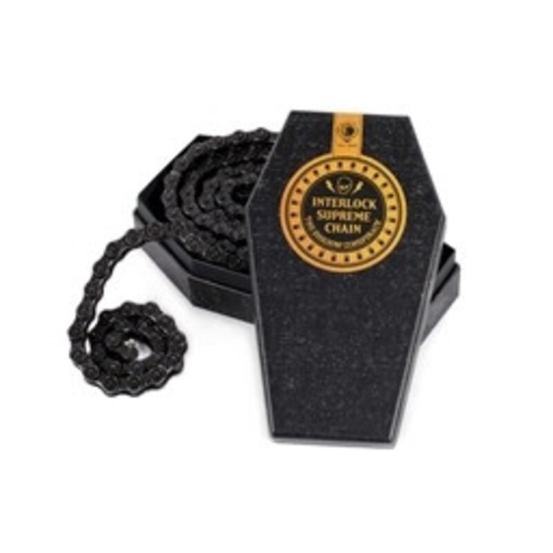 The Shadow Conspiracy The Shadow Conspiracy, Interlock Supreme Chain, Single Speed 1/2" x 1/8", 98 Links, Half Link Chain, Black