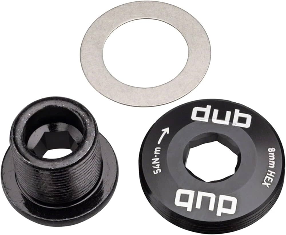 SRAM SRAM/ Truvativ, DUB M18 Crank Bolt and M30 Self-Extracting Cap, Black