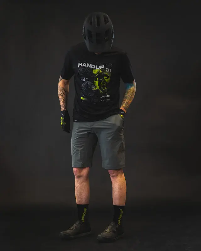 HandUP, Trail Rambler Short, Steel Grey