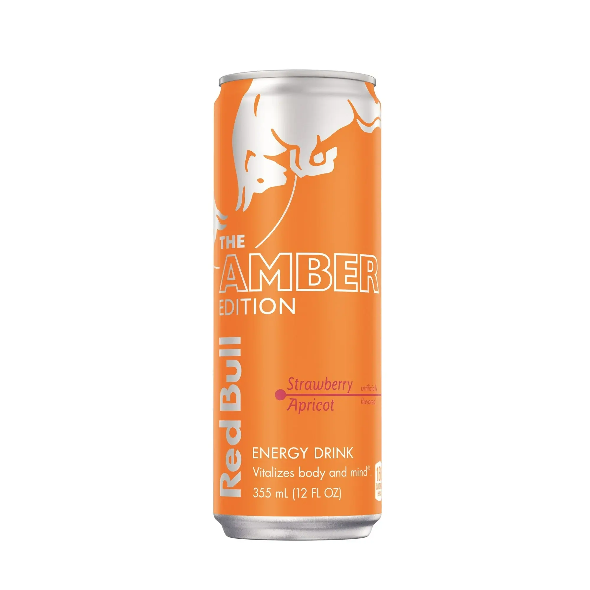 Red Bull, Amber Edition, Strawberry/Apricot, 12 oz