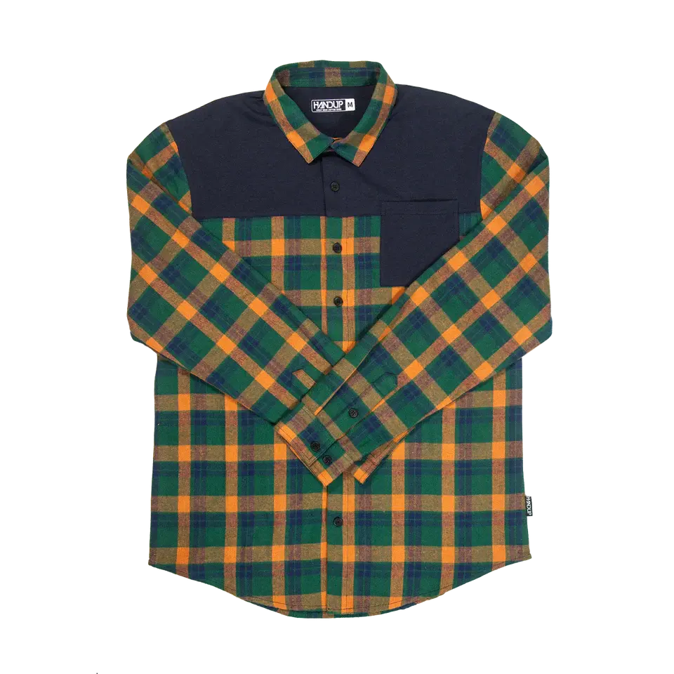 HandUp Gloves HandUP, FlexTop Flannel Button-Up Shirt