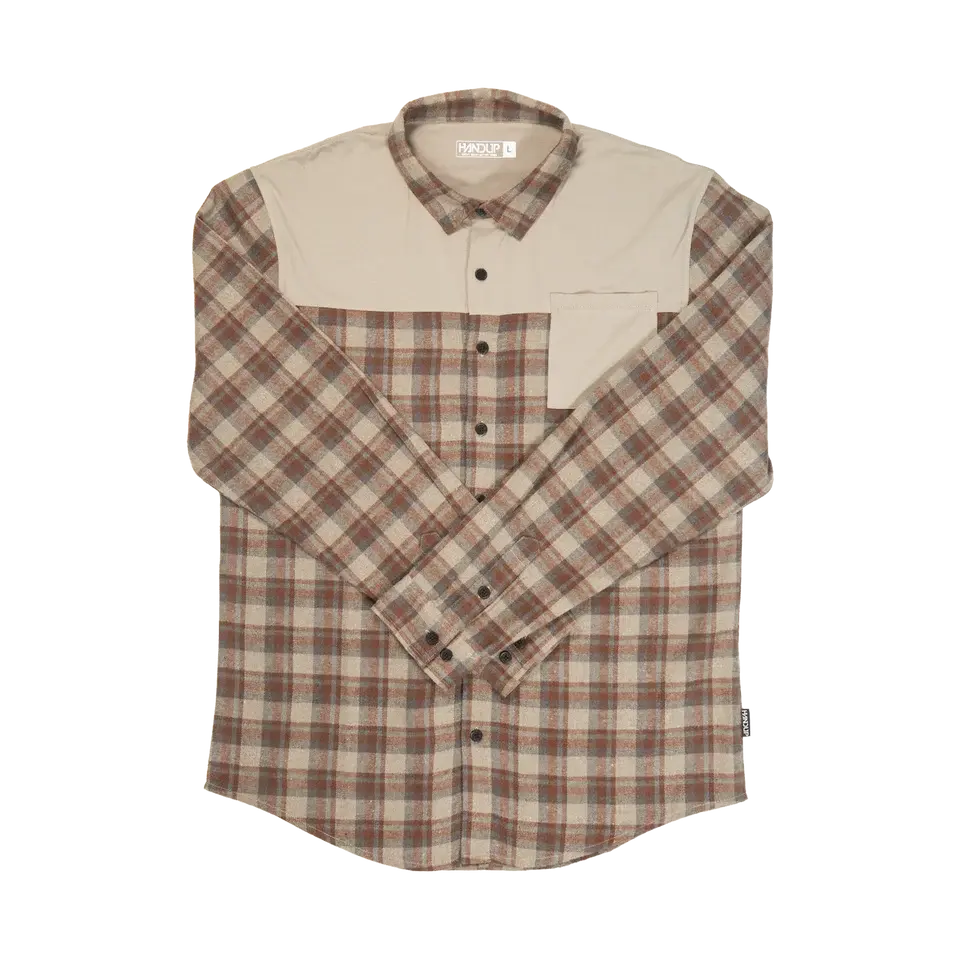 HandUp Gloves HandUP, FlexTop Flannel Button-Up Shirt