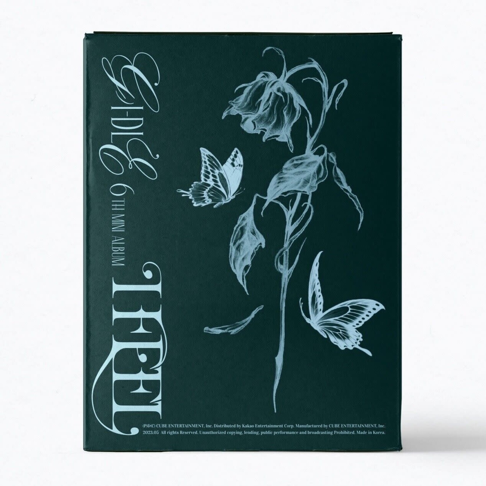 i-dle* (G)I-DLE - 6th Mini Album [I feel] (Butterfly Ver.)