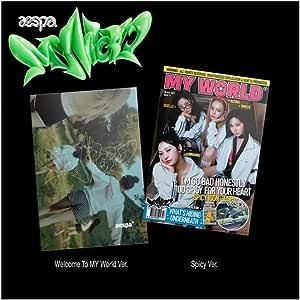 【新品未開封】aespa MY WORLD アルバム　7つセット aespa-aespa-3rd-mini-album-my-