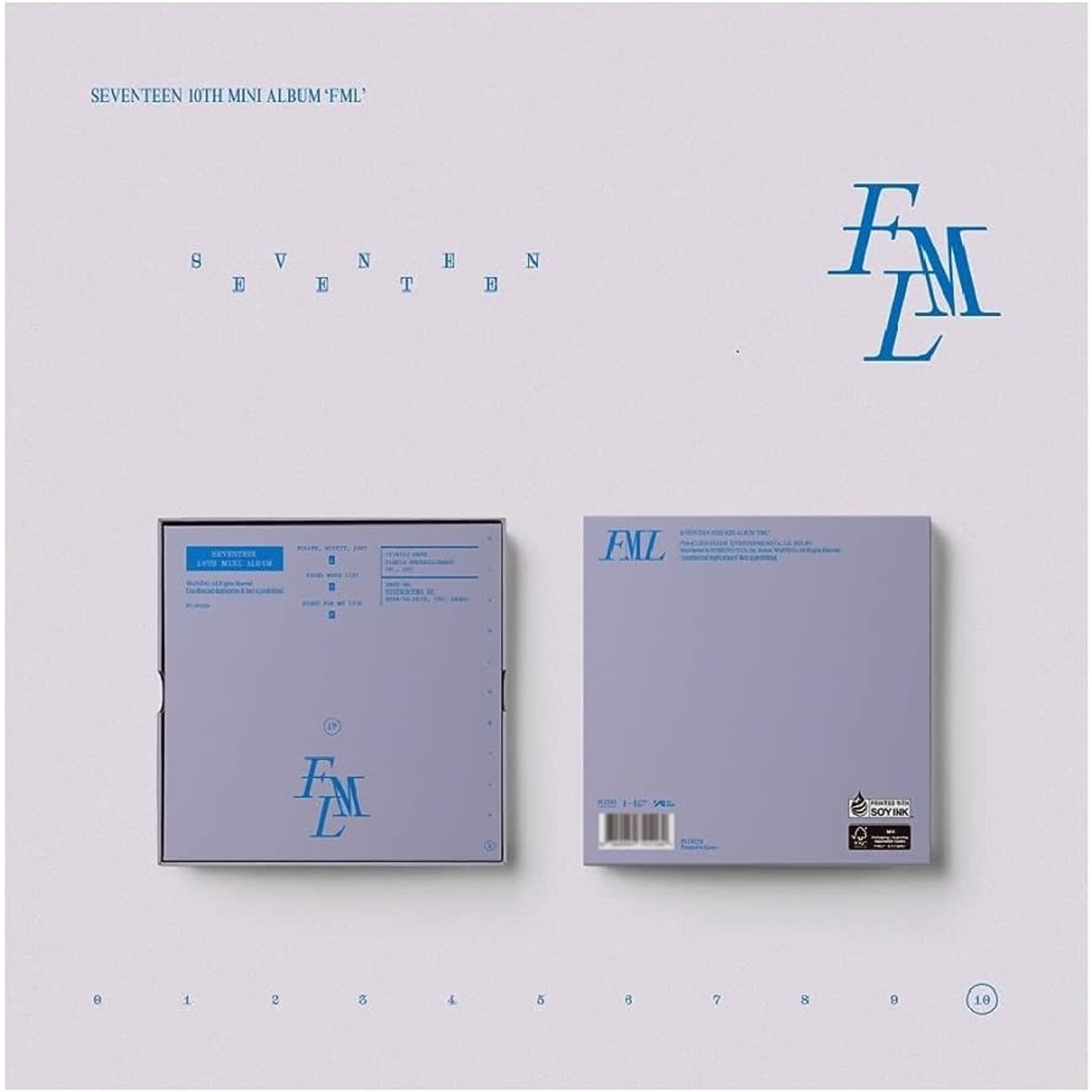 Seventeen SEVENTEEN - 10th Mini Album [FML] (Deluxe Ver.)