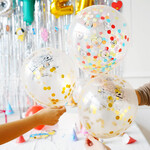 BTS BT21 Confetti Balloon (B Color Flake)
