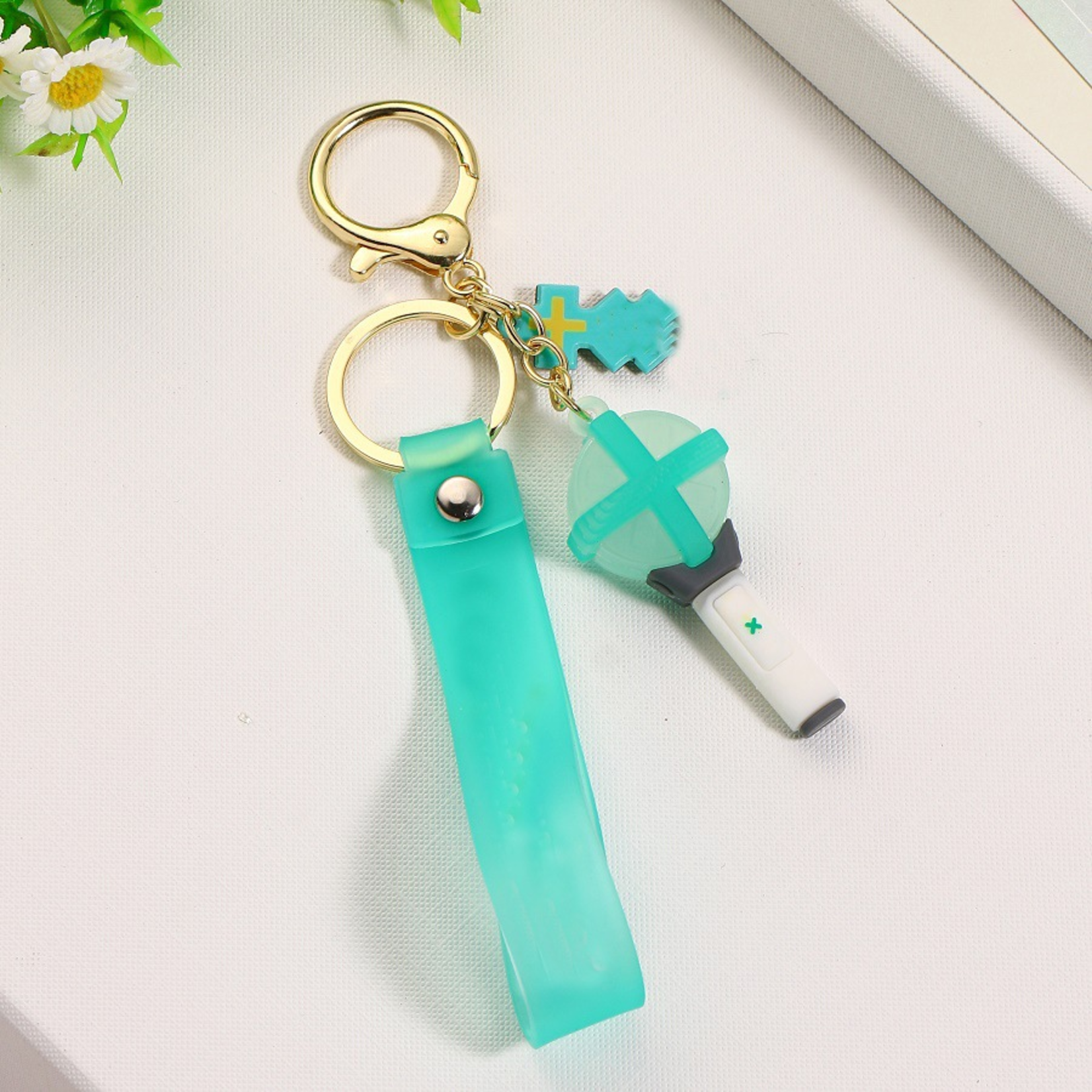 TXT K pop Keyring TXT Lightstick ver.