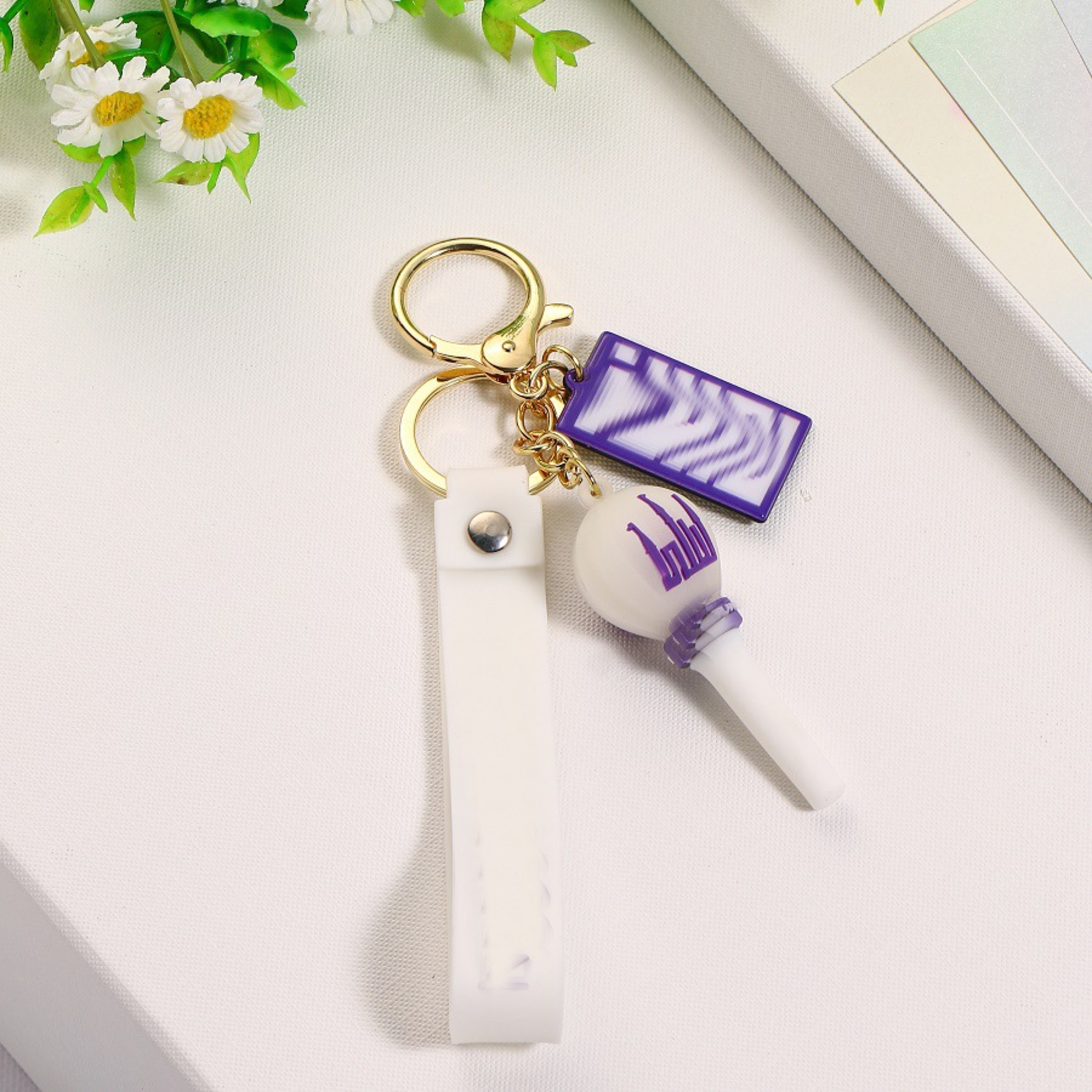 K pop Keyring Neverland Lightstick ver.