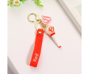 ★COMFORT★ Kiyong l Tricolor Keyring Red 3POBKR02 red-velvet-k-pop-keyring-red-