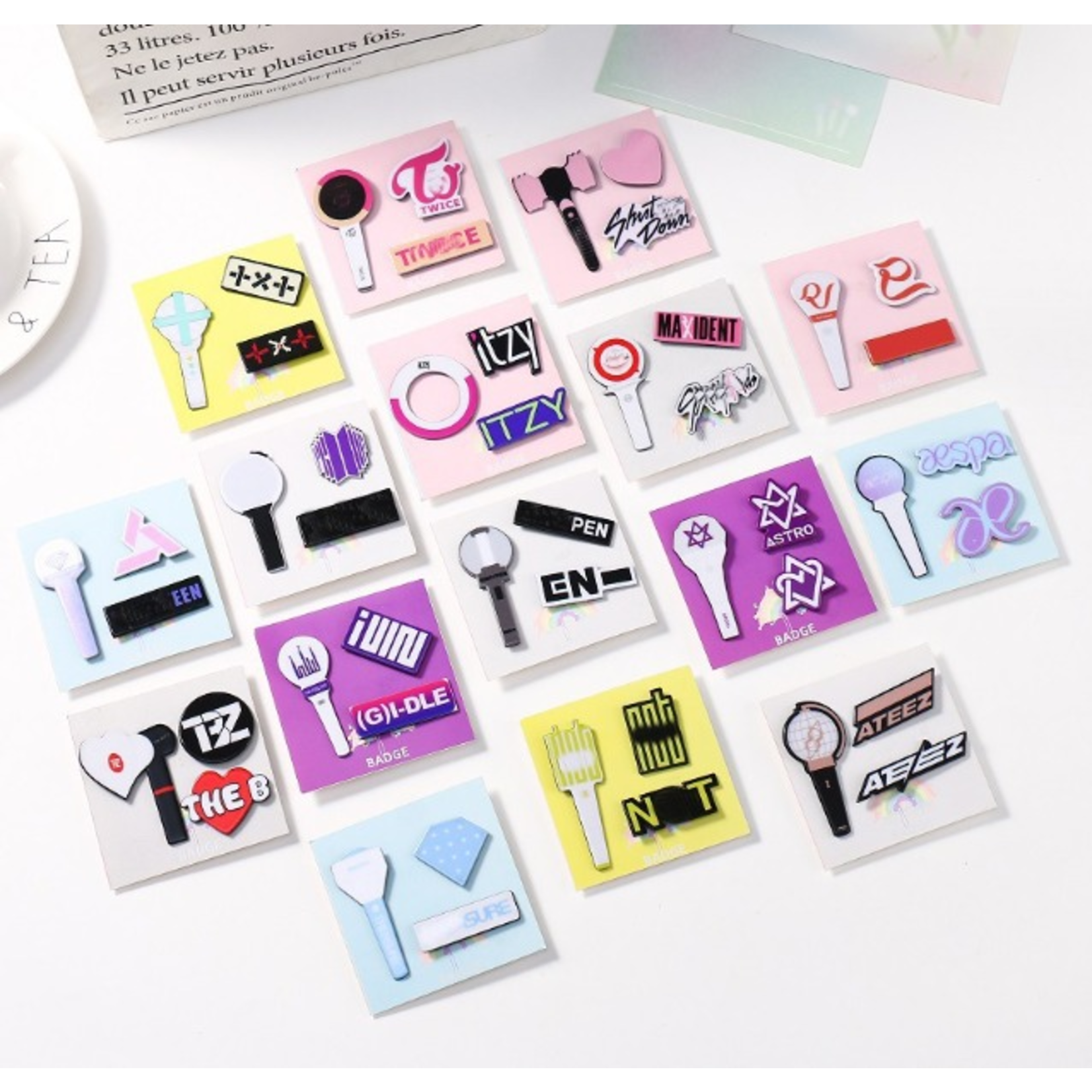 NCT K pop Brooch NCT