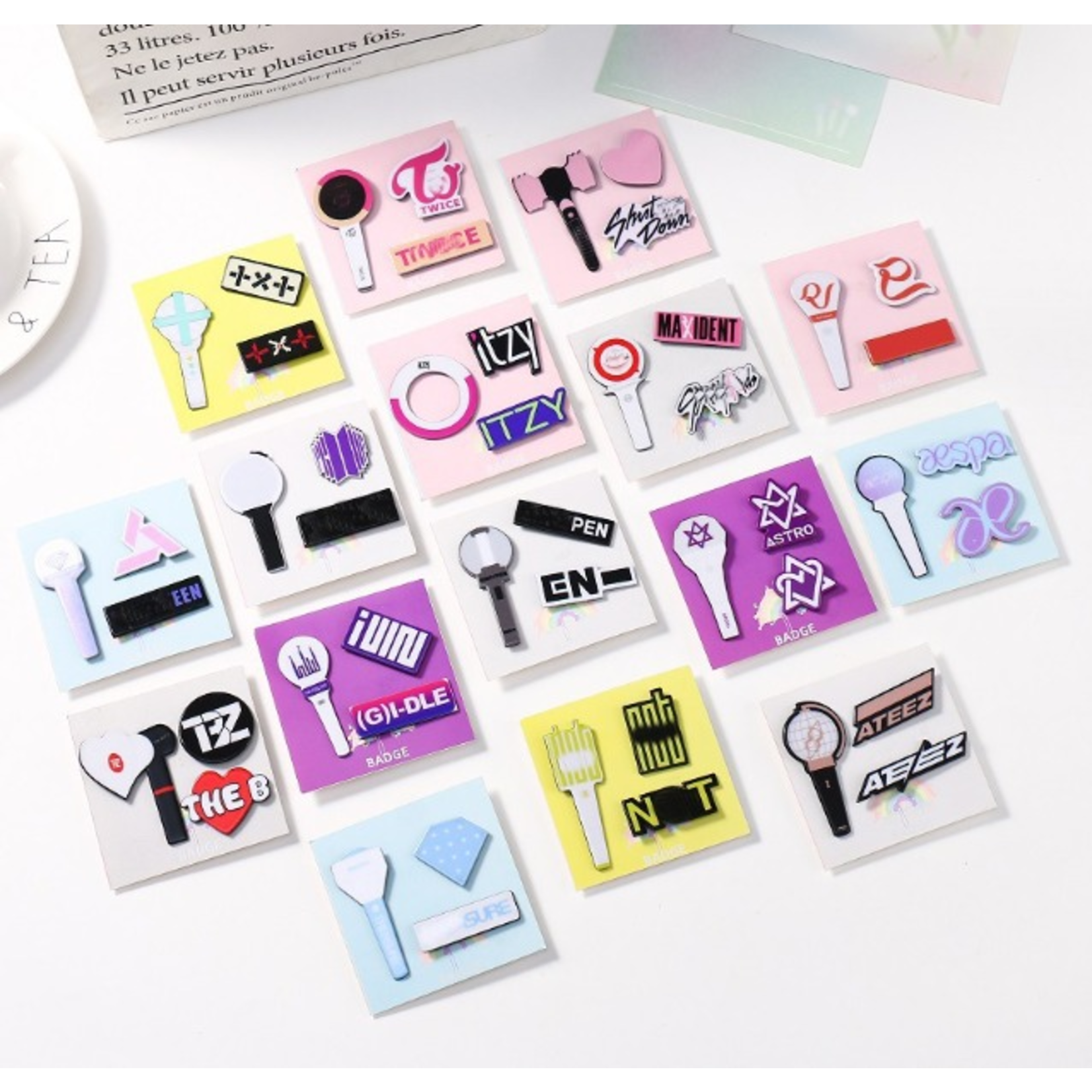 Aespa K pop Brooch Aespa