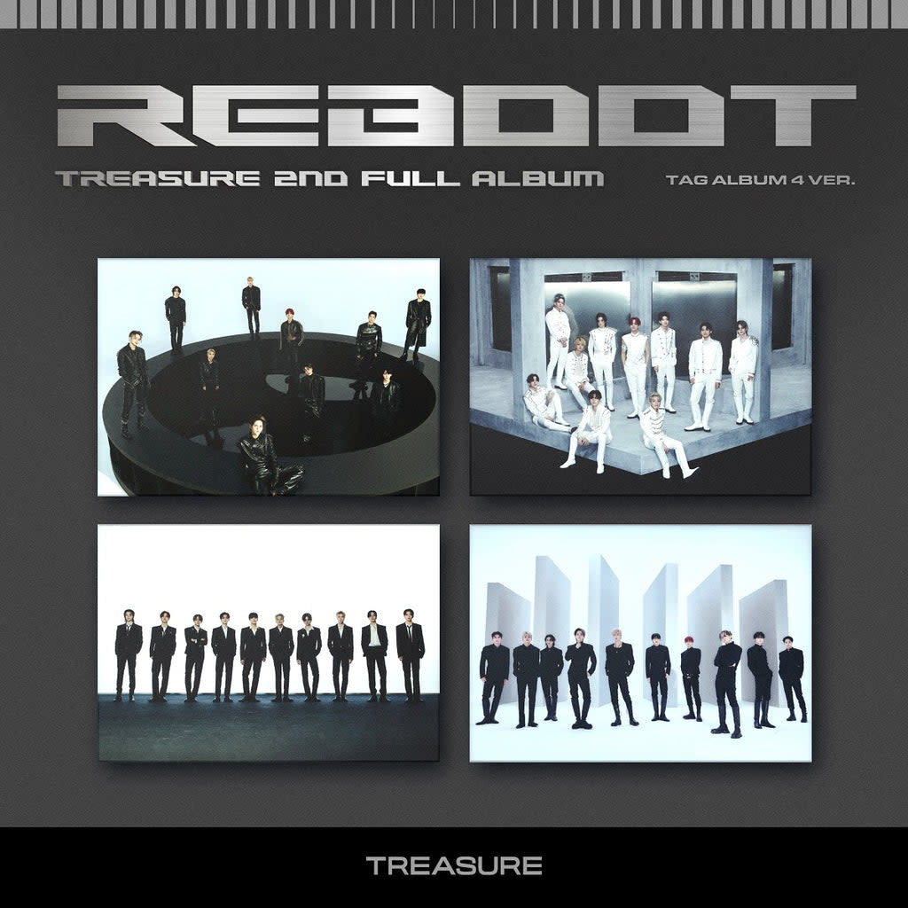 TREASURE - 2nd Full Album [REBOOT] (YG TAG ALBUM Random Ver.) - K-Town
