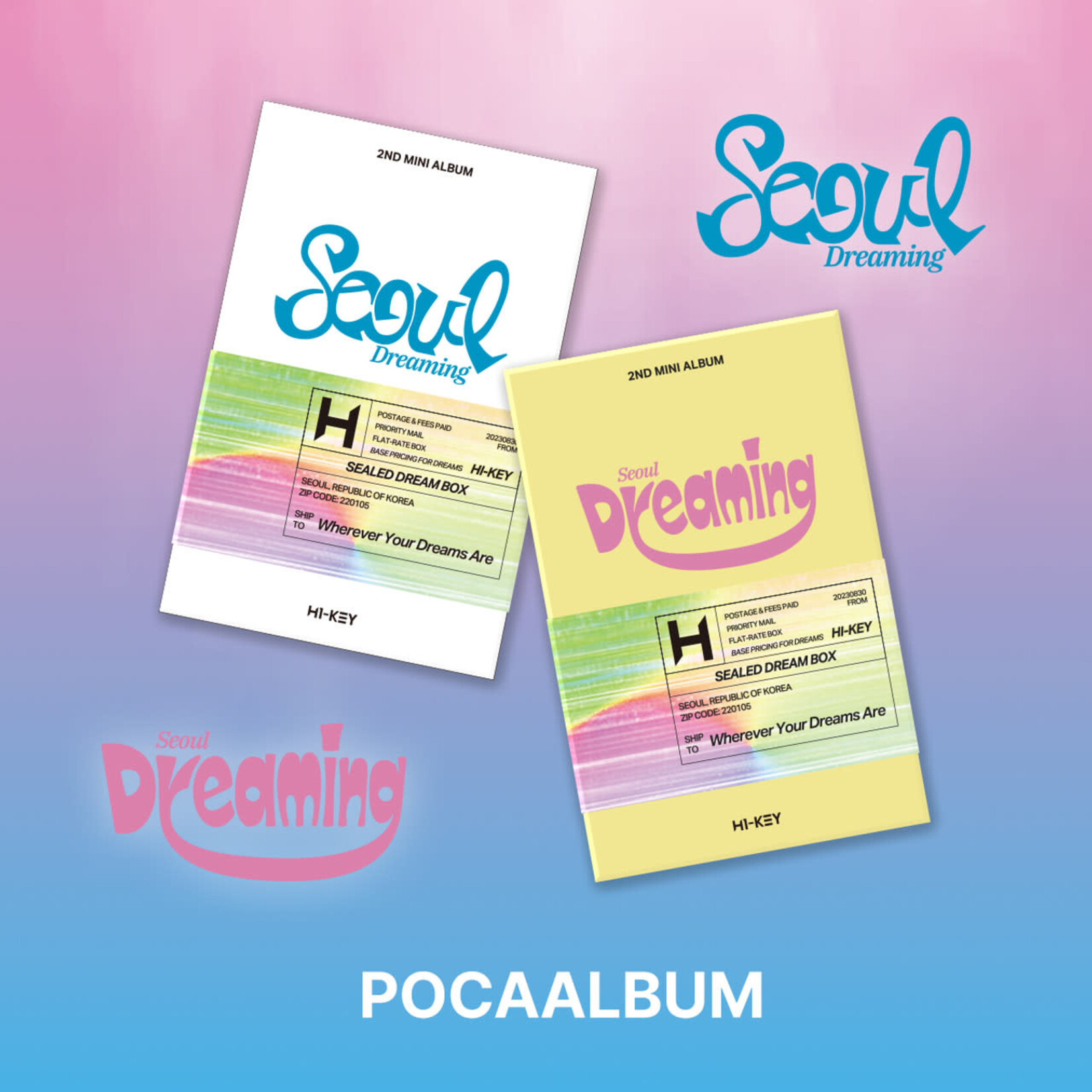 H1-KEY H1-KEY - 2nd Mini Album [Seoul Dreaming] (POCAALBUM Ver)