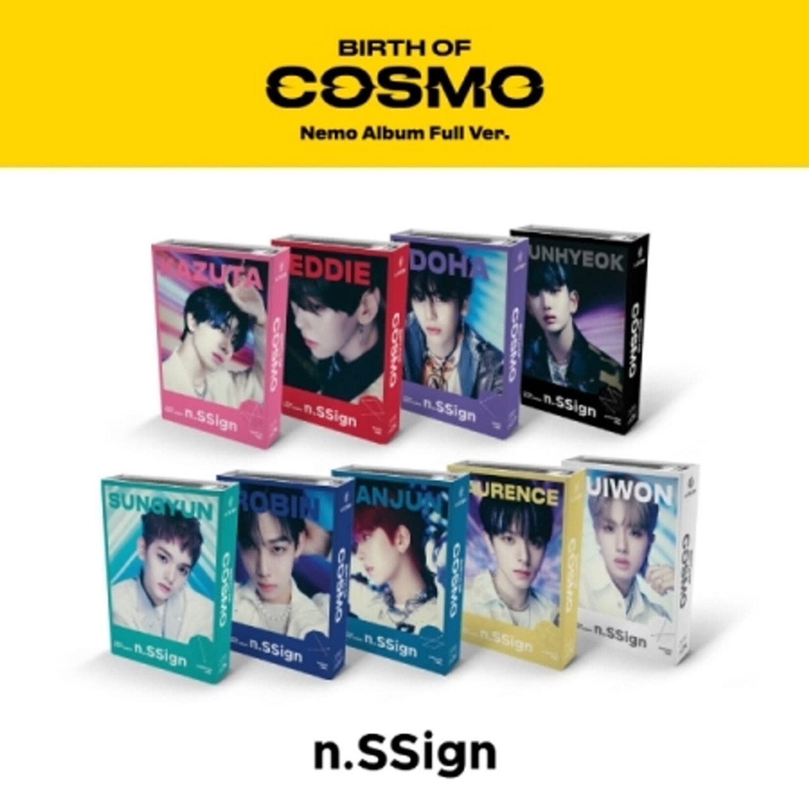 n.SSign n.SSign - DEBUT ALBUM : BIRTH OF COSMO [Nemo Album Full Ver.] (Limited)