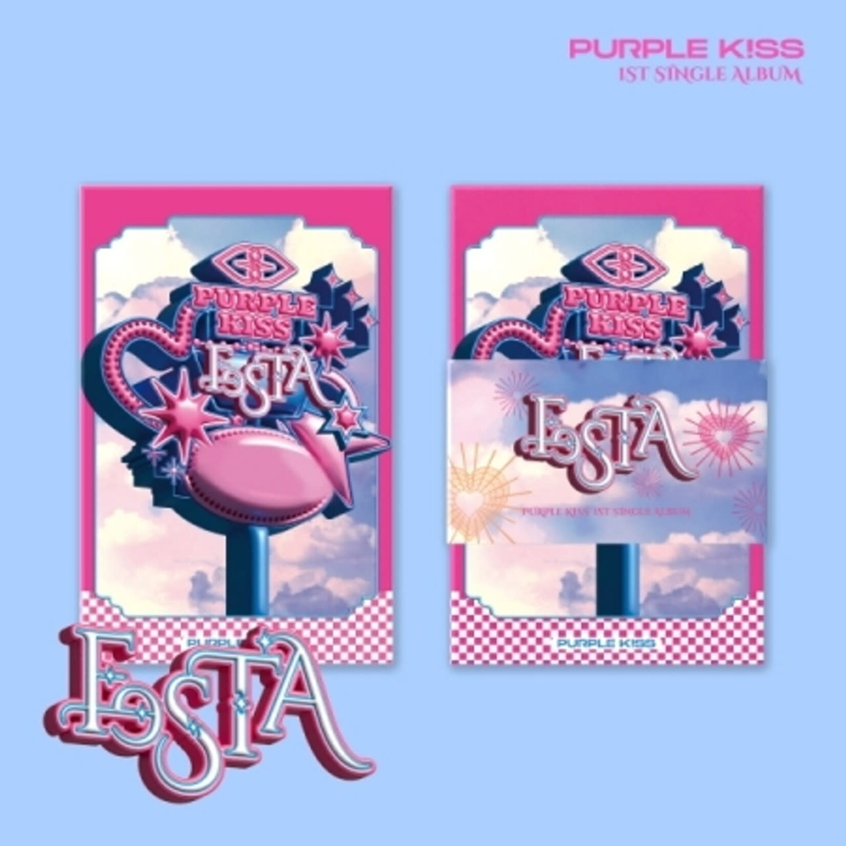 Purple Kiss PURPLE KISS - 1st Single Album [FESTA] (POCAALBUM Ver.)