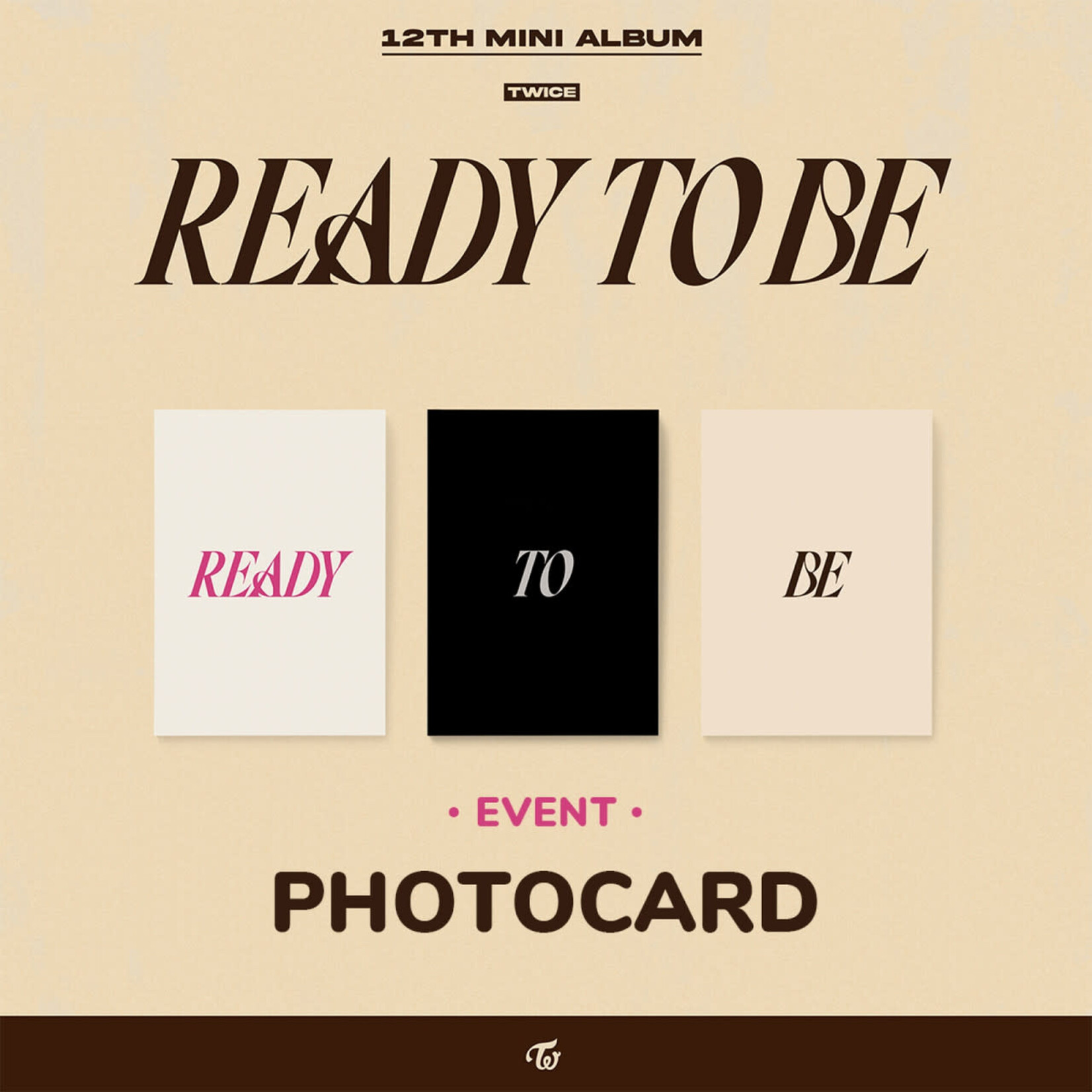 Twice Twice - [Ready to be] (Photobook ver.) + Hologram Photocard (With Muu)