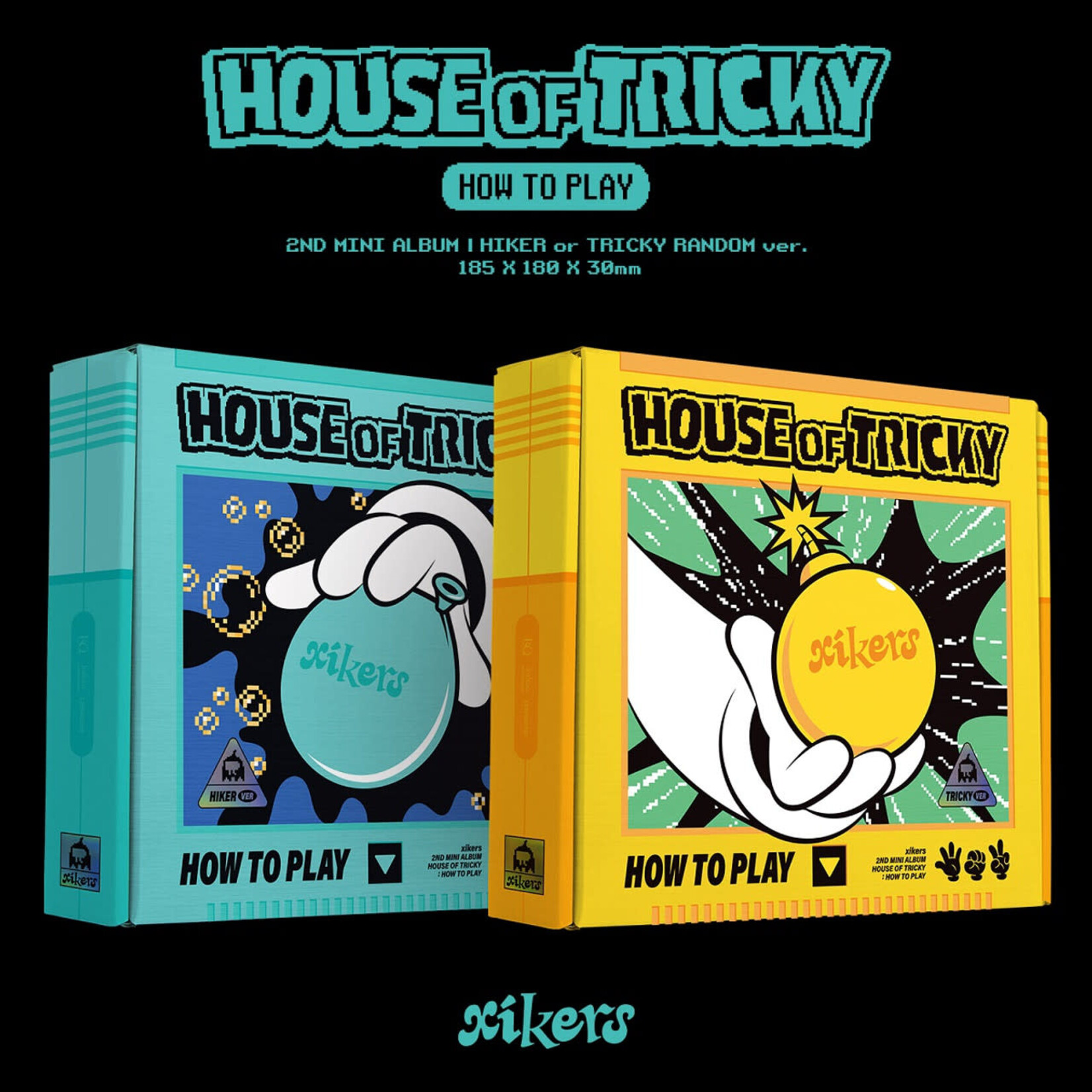 Xikers XIKERS - 2nd Mini Album [HOUSE OF TRICKY : HOW TO PLAY] (Photobook Ver.)