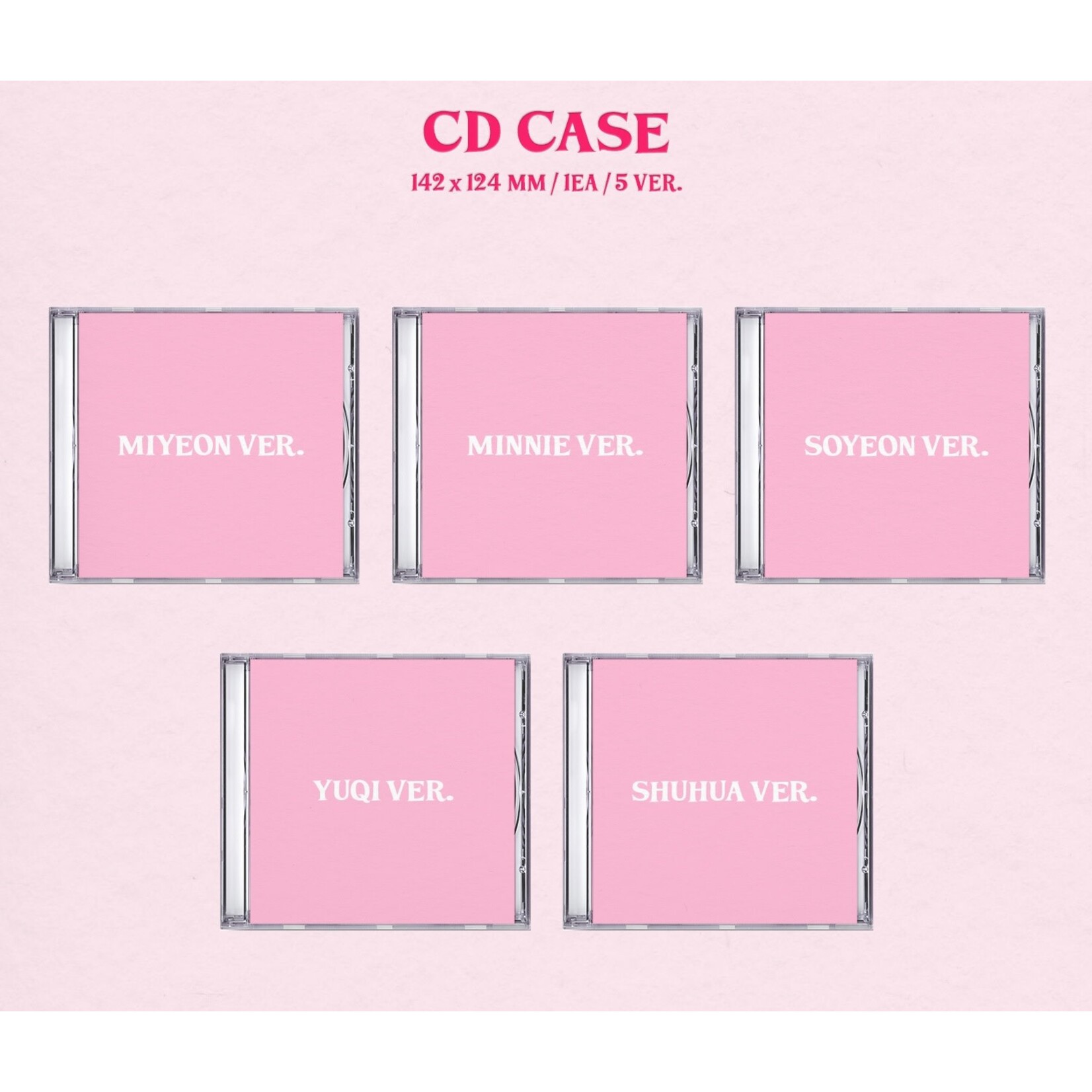 i-dle* (G)I-DLE - 6th Mini Album [I feel] (Jewel Ver.)