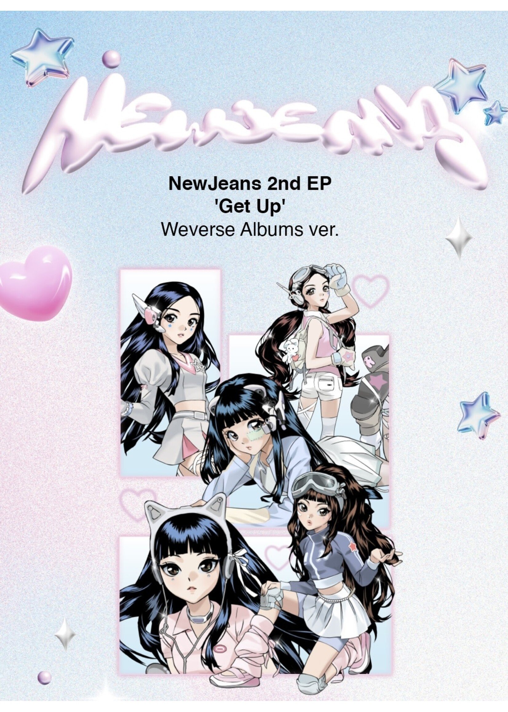 NewJeans - 2nd EP [Get Up] (Weverse Albums Ver.) - K-Town