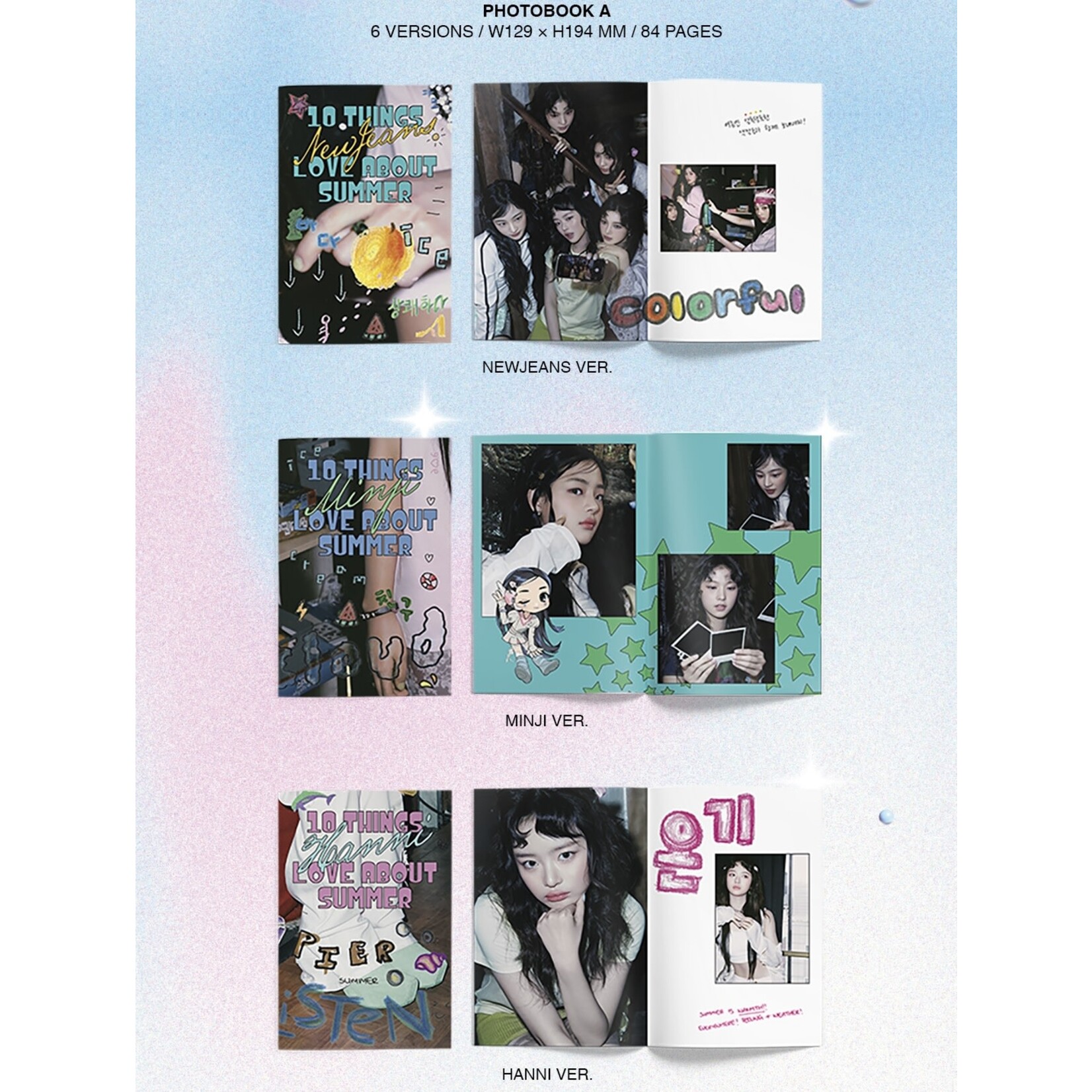 NewJeans [Weverse] NewJeans - 2nd EP [Get Up] (A : Bunny Beach Bag Set Ver.) + Werverse Gift(WS)