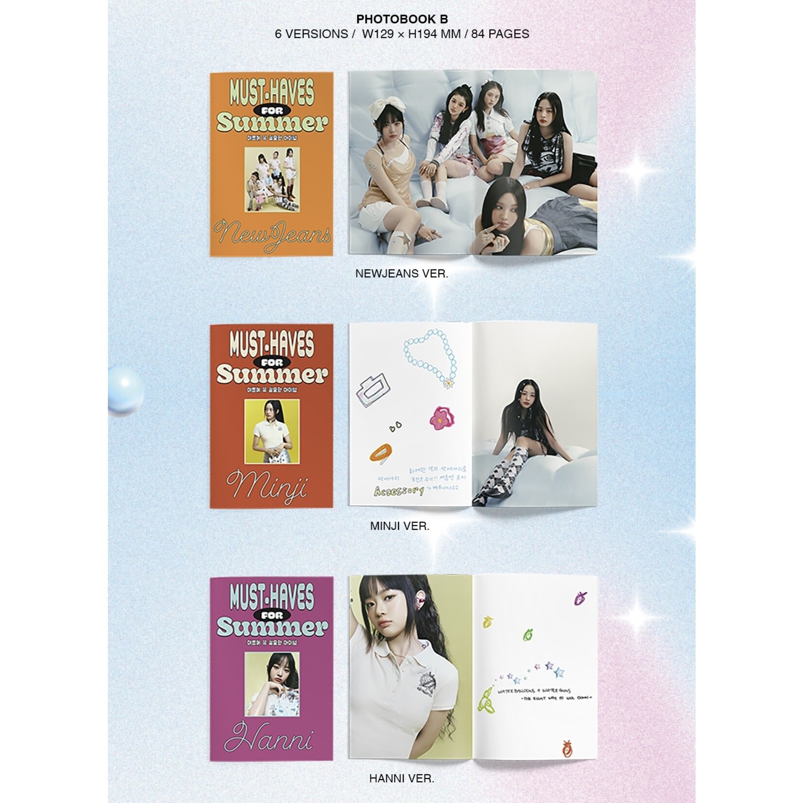 NewJeans [Weverse] NewJeans - 2nd EP [Get Up] (A : Bunny Beach Bag Set Ver.) + Werverse Gift(WS)