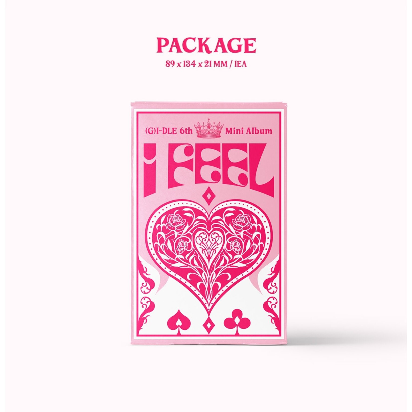i-dle* (G)I-DLE - 6th Mini Album [I feel] (Queen Ver.)