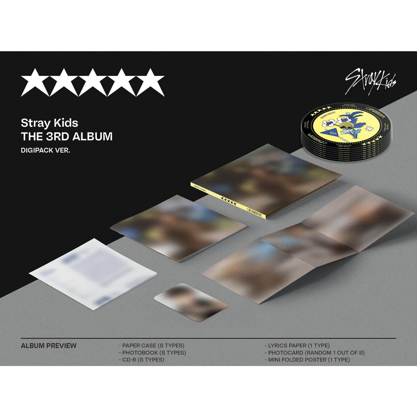 Stray Kids Stray Kids - 3rd Album [★★★★★ (5-STAR)] (DIGIPACK ver.)