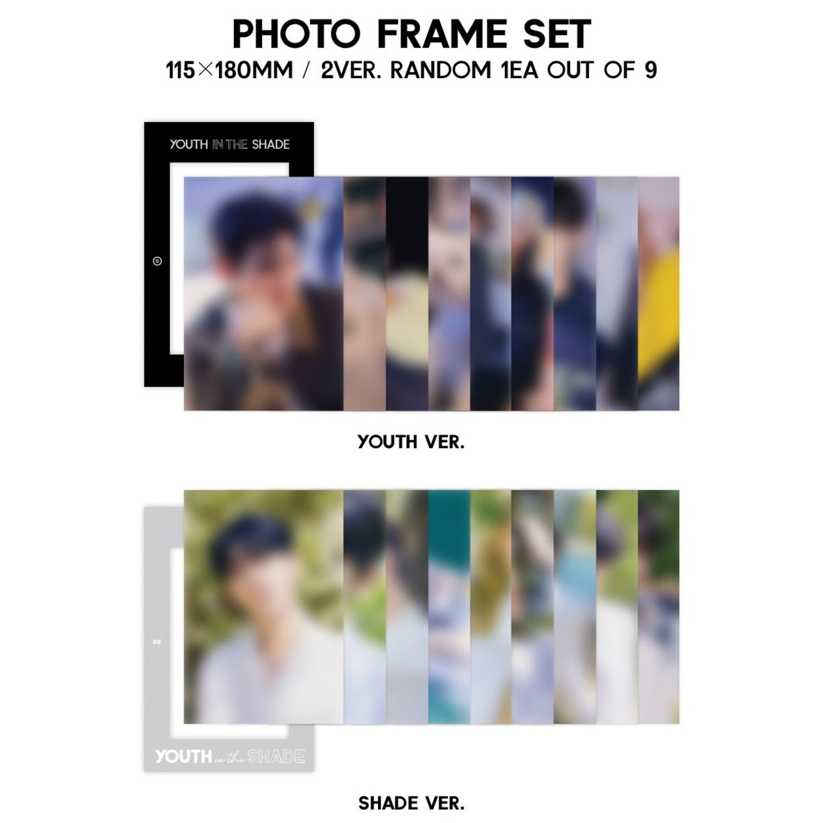 ZeroBaseOne ZEROBASEONE - 1st Mini Album [YOUTH IN THE SHADE] (Photobook Ver.) + Random Photocard(SW)