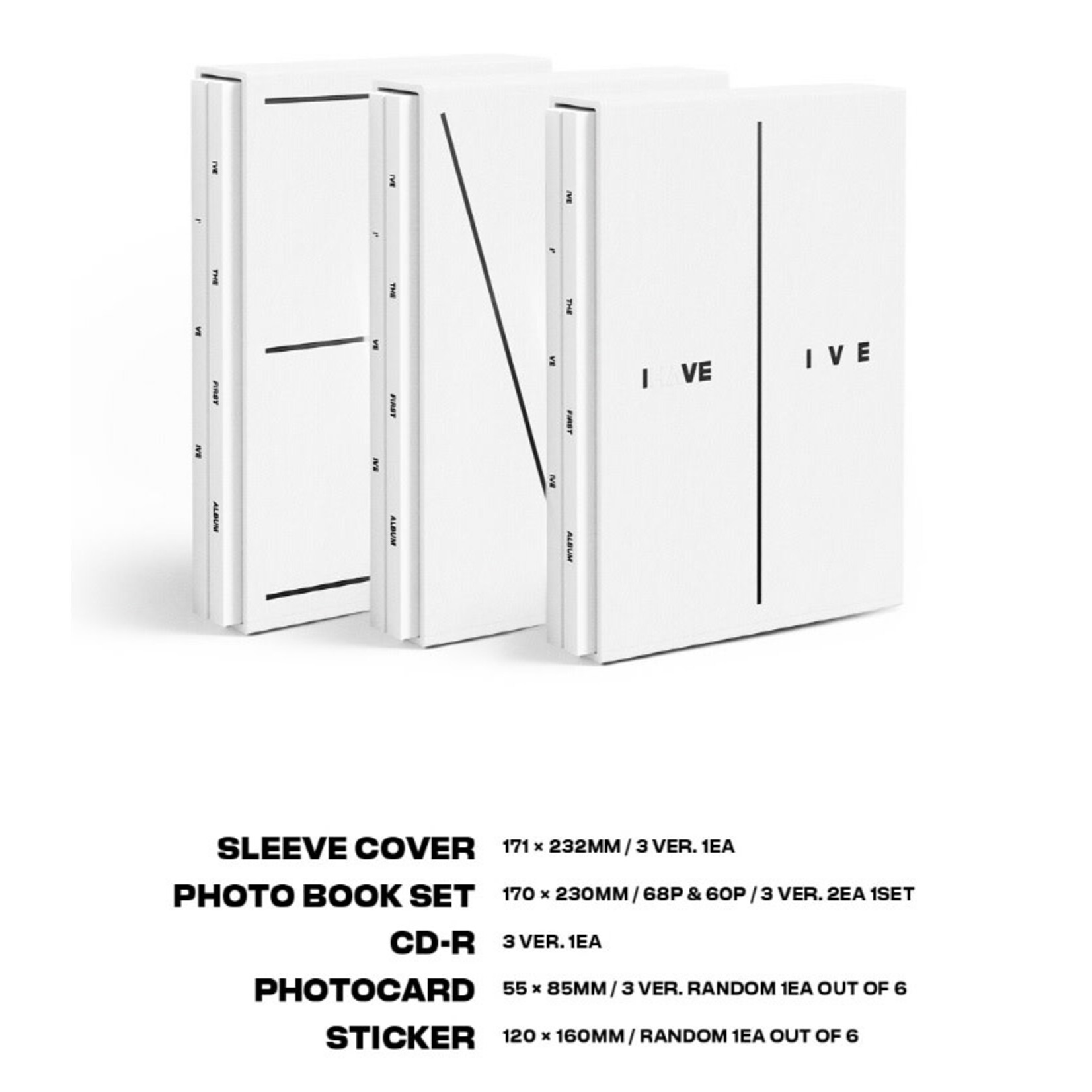 Ive IVE - 1st Album [I've IVE] (Photobook ver.)