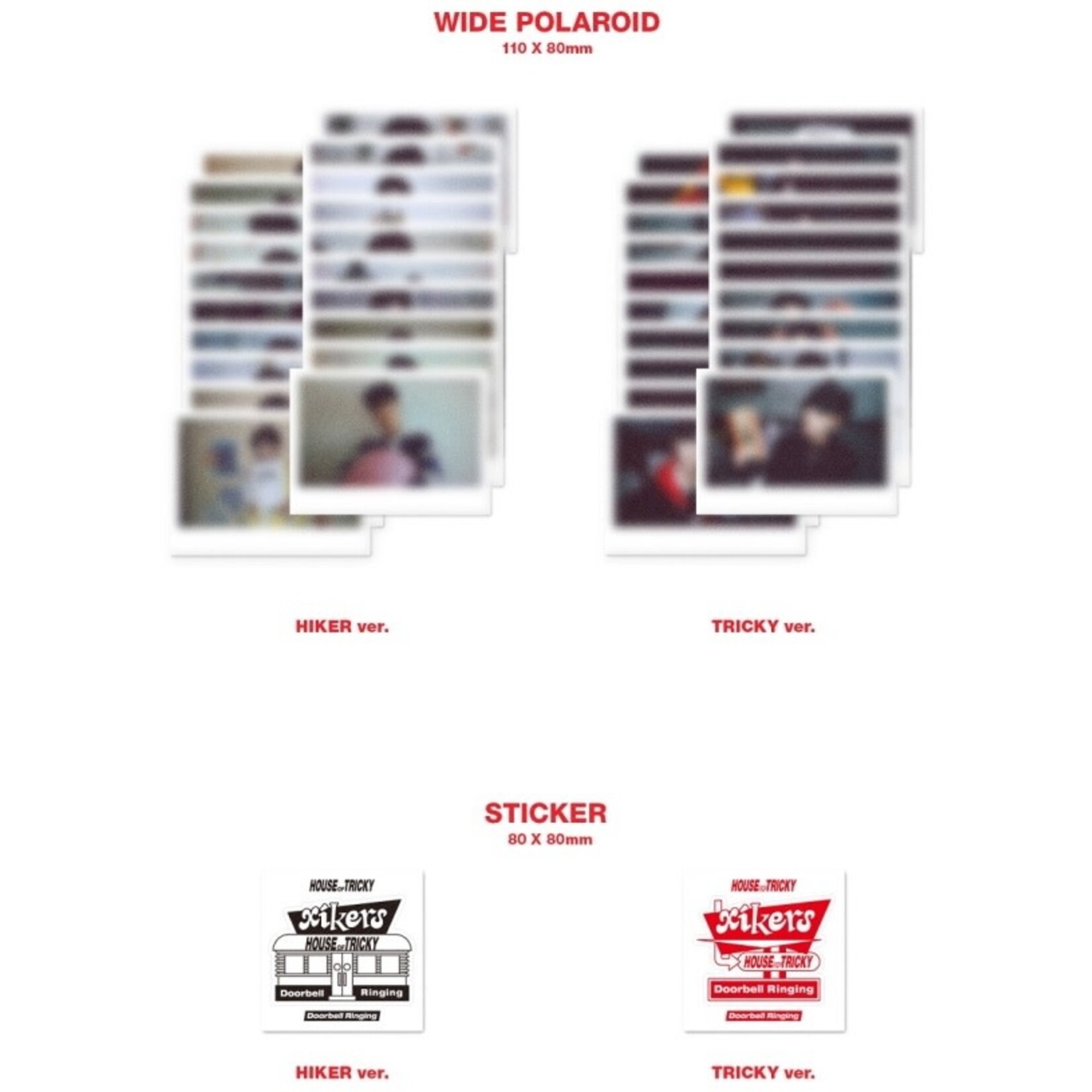 Xikers XIKERS - 1st Mini [HOUSE OF TRICKY：DOORBELL RINGING] (Box ver.)